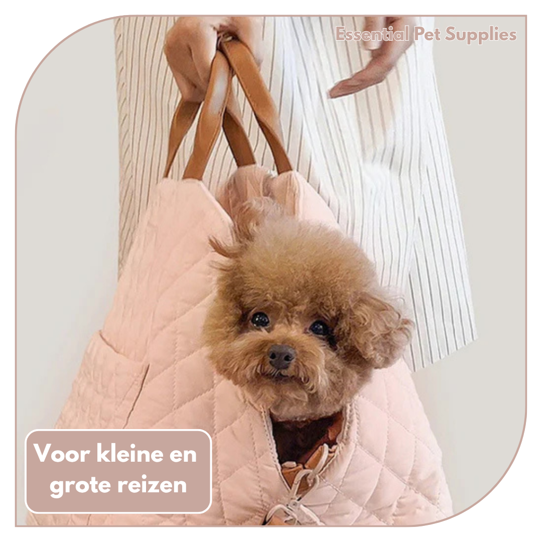 honden automand roze met hond