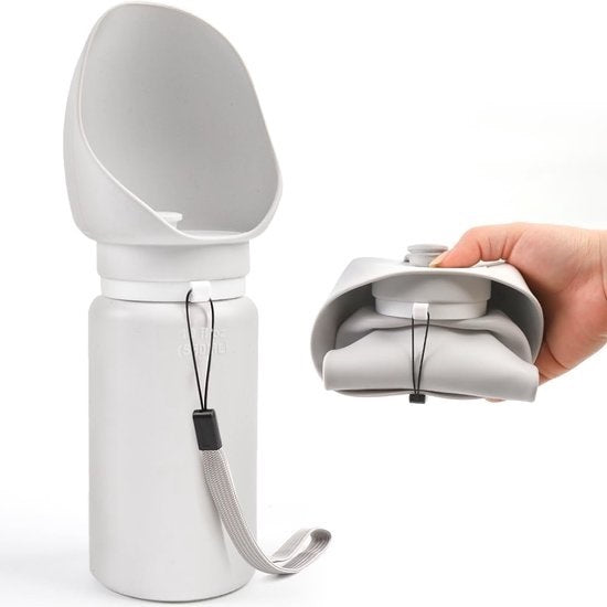 Opvouwbare waterfles met hand