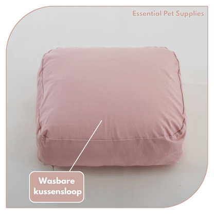roze honden automand kussen 